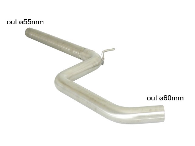 Tubo centrale scarico Audi A3 8V/8VA Gruppo N - Ragazzon 50.0489.80