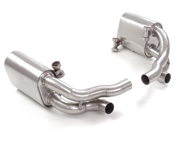 Scarico posteriore sdoppiato senza terminali Porsche 911 997 omologato - Ragazzon 50.0533.00