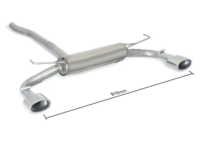 Scarico posteriore Fiat 500X 334 omologato - Ragazzon 50.0547.10