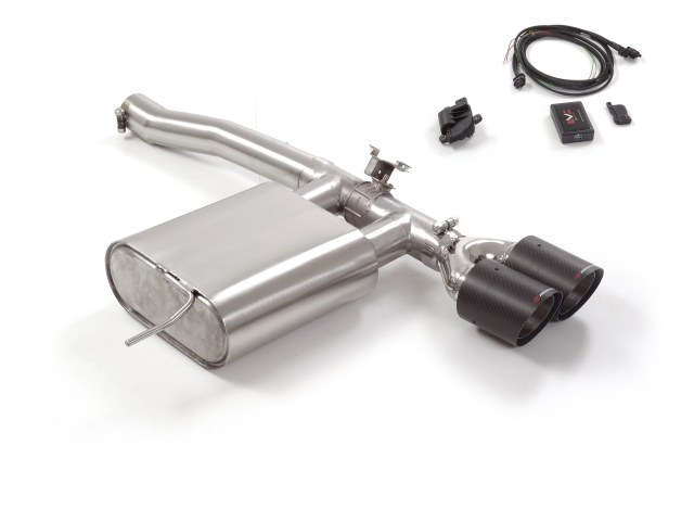 Scarico posteriore Mini F56 omologato Carbon Shot - Ragazzon 50.0549.84