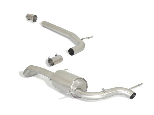Tubo centrale scarico Seat Ibiza Mk4 6P omologato - Ragazzon 50.0586.02