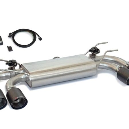 Scarico posteriore Abarth 124 Spider cambio manuale omologato Carbon Shot - Ragazzon 50.0716.74