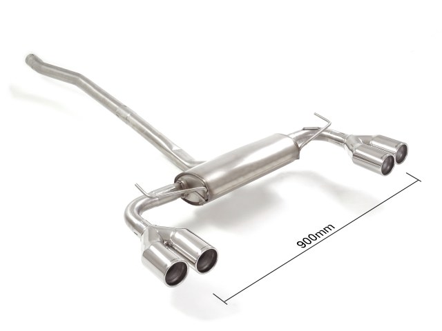 Scarico posteriore Jeep Renegade omologato - Ragazzon 50.0740.26