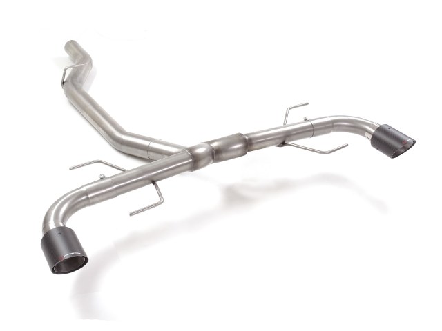 Tubo posteriore scarico Alfa Romeo Giulia Gruppo N Carbon Shot - Ragazzon 50.0770.73