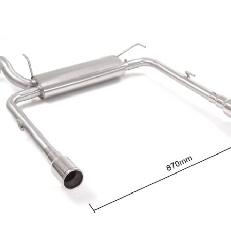 Scarico posteriore Fiat 356 omologato - Ragazzon 50.0781.05