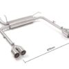 Scarico posteriore Fiat 356 omologato – Ragazzon 50.0781.26