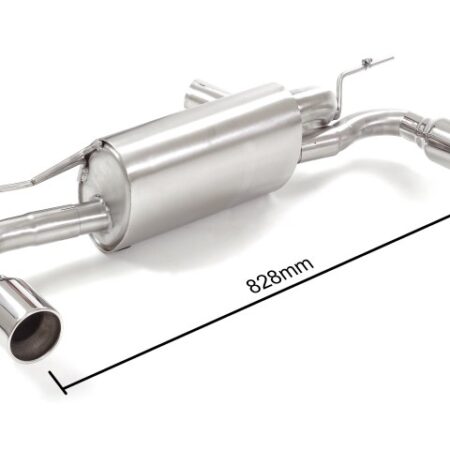 Scarico posteriore BMW Serie 1 F20/F21 omologato - Ragazzon 50.0847.05