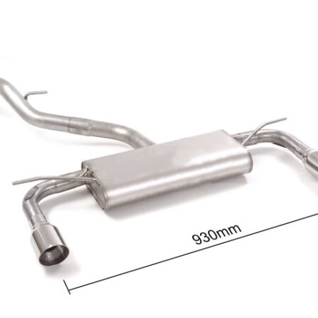 Scarico posteriore Seat Leon Mk3 5F omologato Sport Line - Ragazzon 50.0855.61
