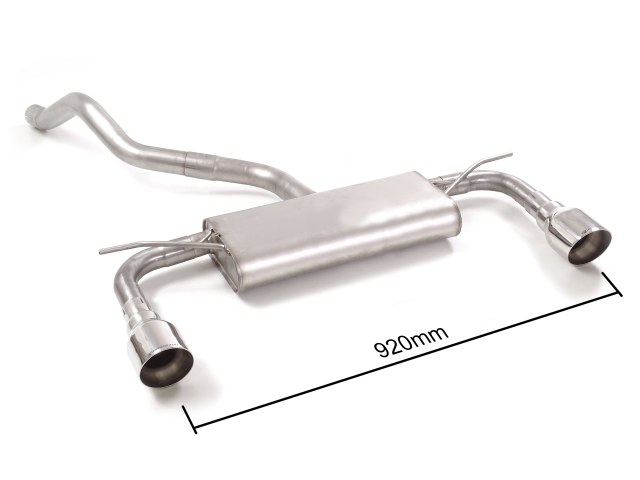 Scarico posteriore Seat Leon Mk3 5F omologato Sport Line - Ragazzon 50.0864.61