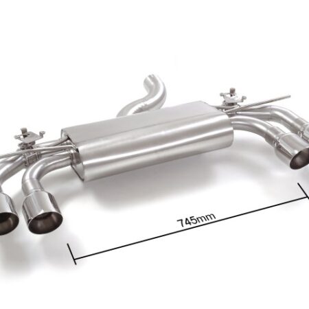 Scarico posteriore Volkswagen Golf Mk7.5 AU omologato Sport Line - Ragazzon 50.0876.64