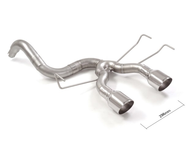 Tubo posteriore scarico Abarth 500 / 595 312 Gruppo N Sport Line - Ragazzon 50.0907.61
