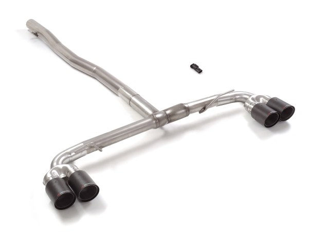 Tubo posteriore scarico Mercedes Classe A W177 Gruppo N Carbon Shot - Ragazzon 50.0918.78