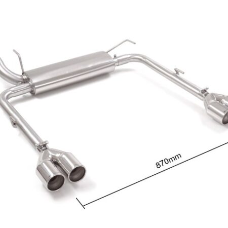 Scarico posteriore Fiat 356 omologato - Ragazzon 50.0922.26