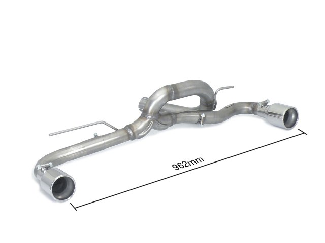 Tubo posteriore scarico BMW Serie 1 F20/F21 Gruppo N - Ragazzon 50.0928.05