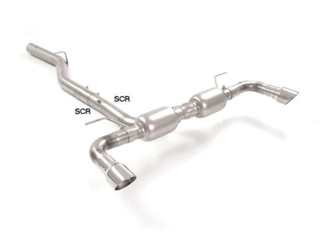 Scarico posteriore Alfa Romeo Giulia omologato Sport Line - Ragazzon 50.0938.60