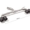 Tubo posteriore scarico Toyota Yaris GR Gruppo N Carbon Shot – Ragazzon 50.0954.84