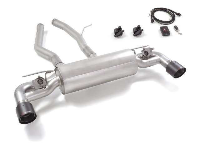 Scarico posteriore Toyota Supra Mk5 omologato Carbon Shot - Ragazzon 50.0956.74
