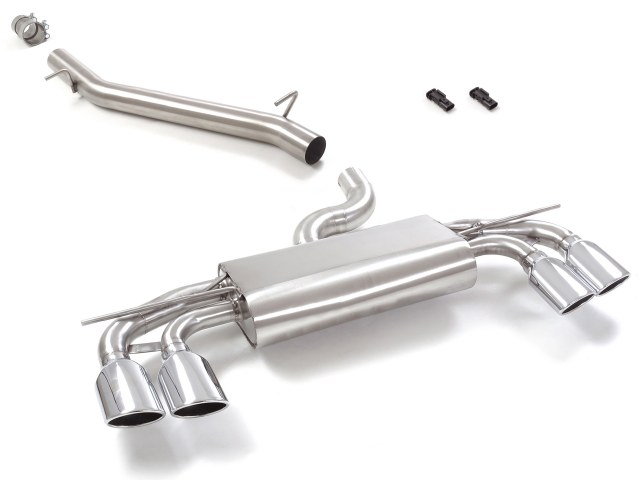 Tubo centrale scarico Audi S3 8V omologato - Ragazzon 50.0957.35