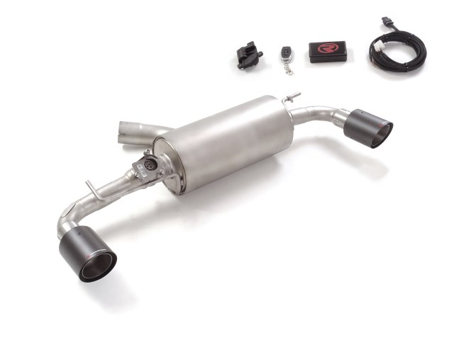 Scarico posteriore Toyota Yaris GR Gruppo N Carbon Shot - Ragazzon 50.0961.74