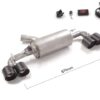 Scarico posteriore Toyota Yaris GR Gruppo N Carbon Shot – Ragazzon 50.0961.84