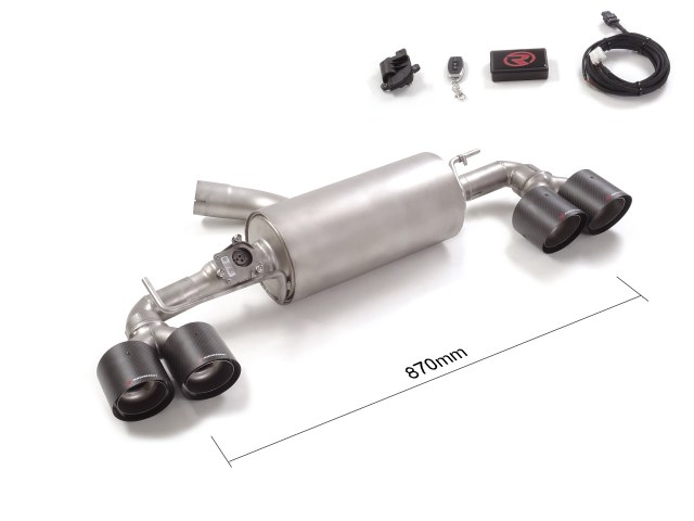 Scarico posteriore Toyota Yaris GR Gruppo N Carbon Shot - Ragazzon 50.0961.84