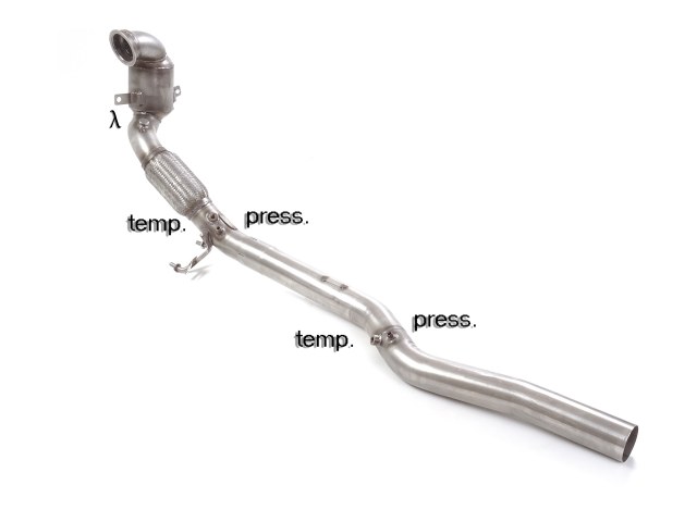 Catalizzatore sportivo Audi TT FV / 8S Gruppo N - Ragazzon 50.0979.80