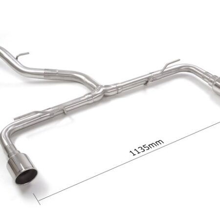 Hinteres Auspuffrohr Volkswagen Golf Mk8 CD homologiert Sport Line - Ragazzon 50.0994.61