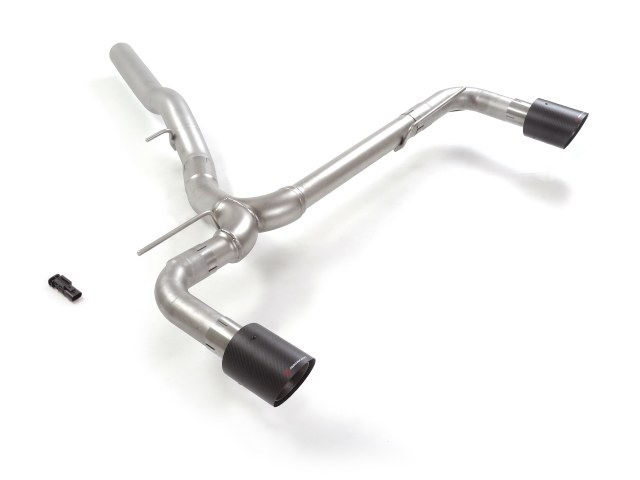 Tubo posteriore scarico BMW Serie 1 F40 Gruppo N Carbon Shot - Ragazzon 50.1001.74