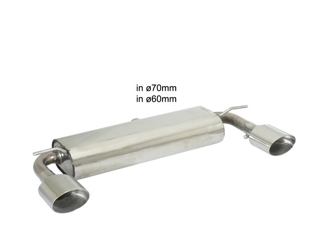Scarico posteriore Mercedes Classe A W176 omologato Sport Line - Ragazzon 50.0397.12
