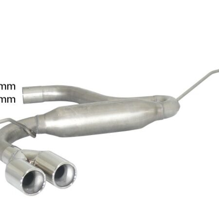 Scarico posteriore Audi A3 8V/8VA omologato - Ragazzon 50.0490.26