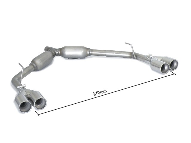 Scarico posteriore Alfa Romeo Giulietta omologato - Ragazzon 50.0538.26