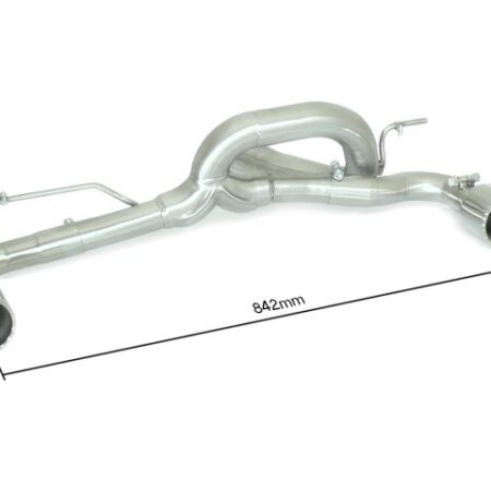 Tubo posteriore scarico BMW Serie 1 F20/F21 Gruppo N - Ragazzon 50.0557.05