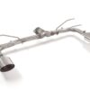 Tubo posteriore scarico Abarth 124 Spider cambio manuale Gruppo N Sport Line – Ragazzon 50.0723.12