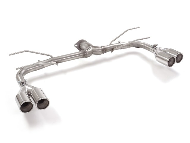 Tubo posteriore scarico Abarth 124 Spider cambio manuale Gruppo N - Ragazzon 50.0723.26