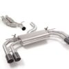 Mittleres Edelstahlrohr Audi RS3 8V homologiert Carbon Shot - Ragazzon 50.0775.78