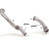Tubi sostituzione catalizzatori destro e sinistro BMW M2 Gruppo N – Ragazzon 50.0923.80