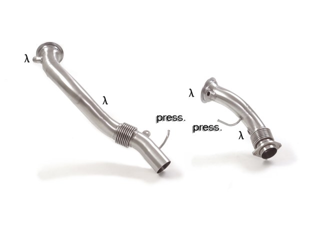 Tubi sostituzione catalizzatori destro e sinistro BMW M2 Gruppo N - Ragazzon 50.0923.80