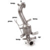 Catalizzatore sportivo Alfa Romeo Giulietta Gruppo N – Ragazzon 54.0360.01