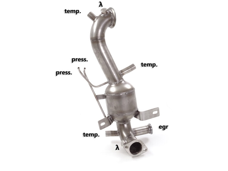 Catalizzatore sportivo Alfa Romeo Giulietta Gruppo N - Ragazzon 54.0360.01