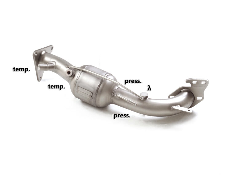 Catalizzatore sportivo Subaru Forester Mk4 SJ Gruppo N - Ragazzon 54.0399.01