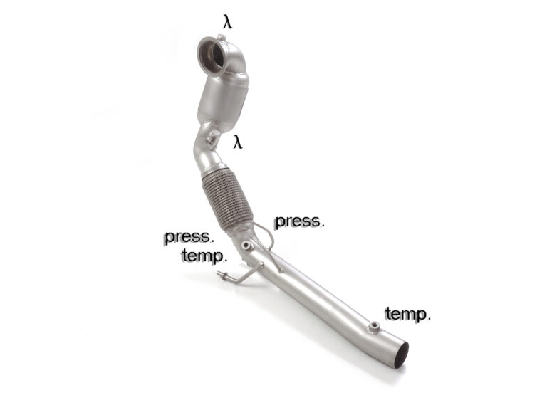 Catalizzatore sportivo Volkswagen Golf Mk8 CD - Ragazzon 54.0427.00