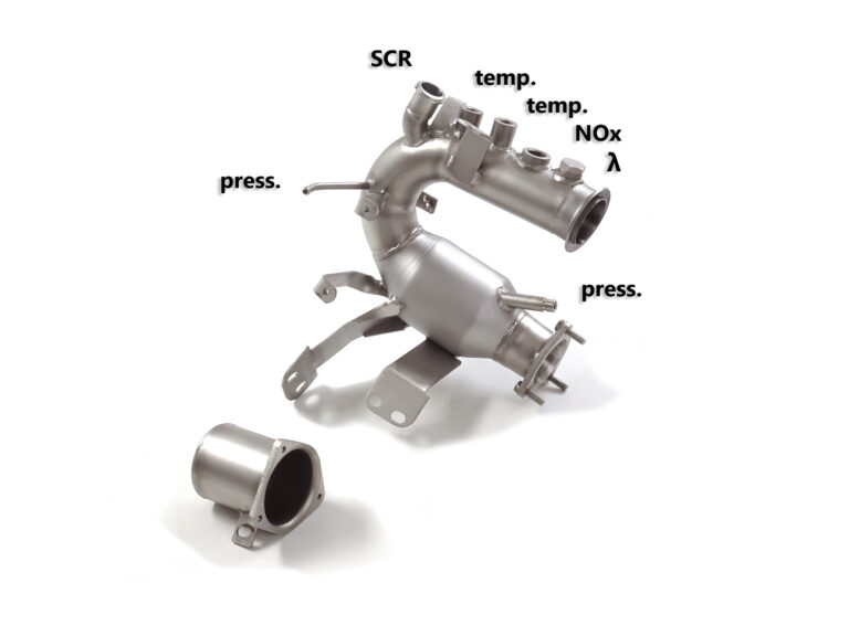 Catalizzatore sportivo Audi A4 F4 Gruppo N - Ragazzon 54.0459.01