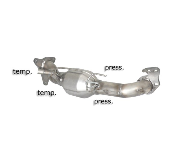 Catalizzatore sportivo Subaru Forester Mk3 SH Gruppo N - Ragazzon 54.0091.01