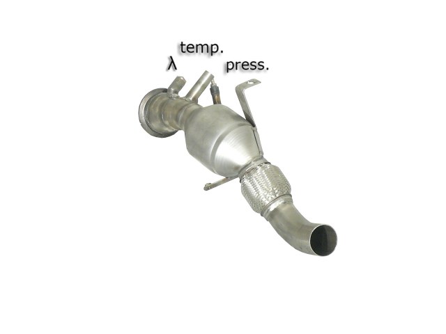 Catalizzatore sportivo BMW Serie 3 E90-E91-E92-E93 Gruppo N - Ragazzon 54.0096.01