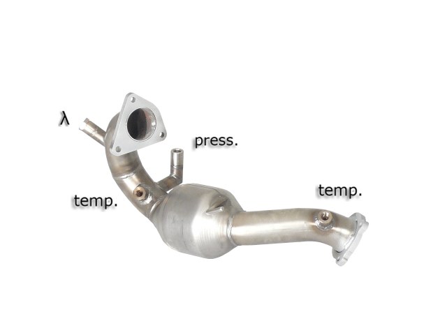Catalizzatore sportivo Audi A4 8K Gruppo N - Ragazzon 54.0241.01