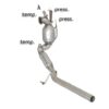 Catalizzatore sportivo Audi A1 8X Gruppo N – Ragazzon 54.0243.01