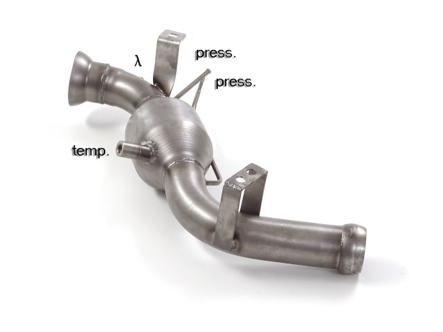 Catalizzatore sportivo Mercedes Classe E Gruppo N - Ragazzon 54.0268.01