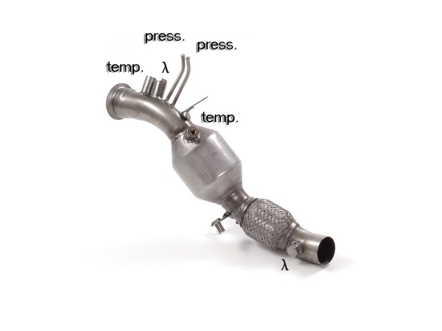 Catalizzatore sportivo BMW Serie 1 F20/F21 Gruppo N - Ragazzon 54.0292.01