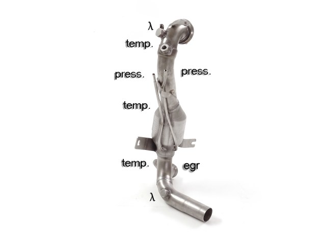 Catalizzatore sportivo Alfa Romeo MiTo 955 Gruppo N - Ragazzon 54.0318.01