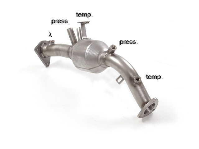 Catalizzatore sportivo Audi A4 8K Gruppo N - Ragazzon 54.0335.01